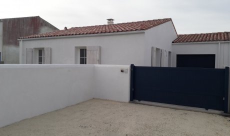 Construction d'une maison au Château d'Oléron