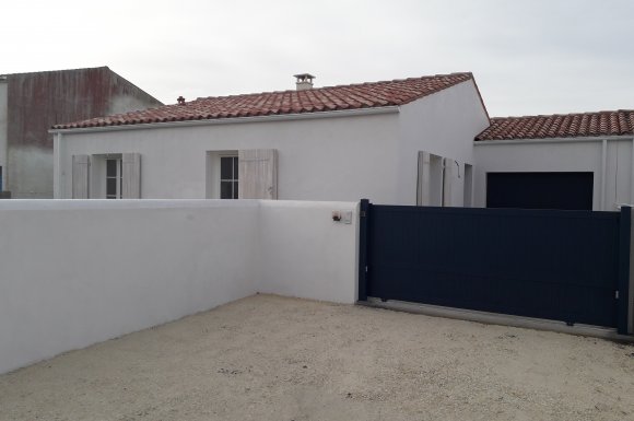 Construction d'une maison au Château d'Oléron