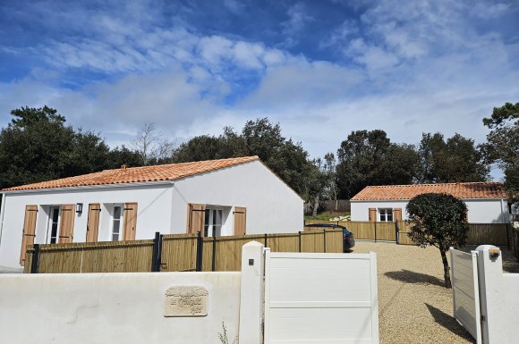 Construction de deux maisons sur la commune de Saint Pierre d'Oléron