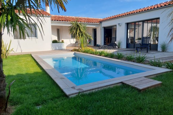 Remise des clés d'un chantier d'une maisons sur l'Ile d'Oléron