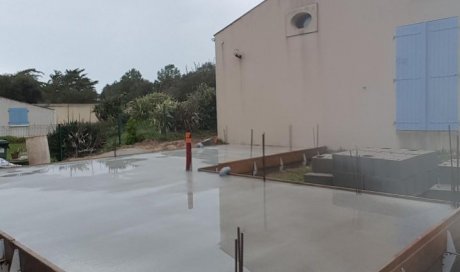 Réalisation Plancher-Hourdis à Saint Georges d'Oléron