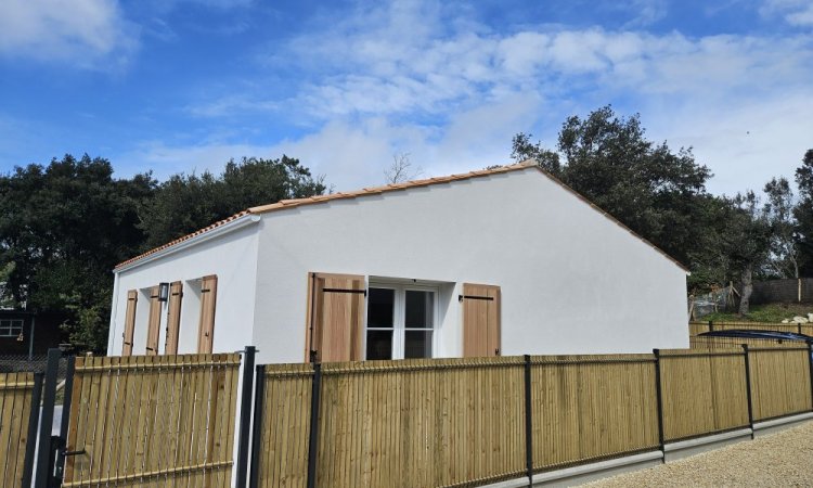 Construction de deux maisons sur la commune de Saint Pierre d'Oléron