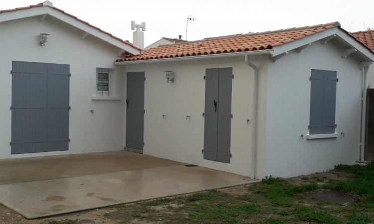 Extension d'une maison à La Brée Les Bains