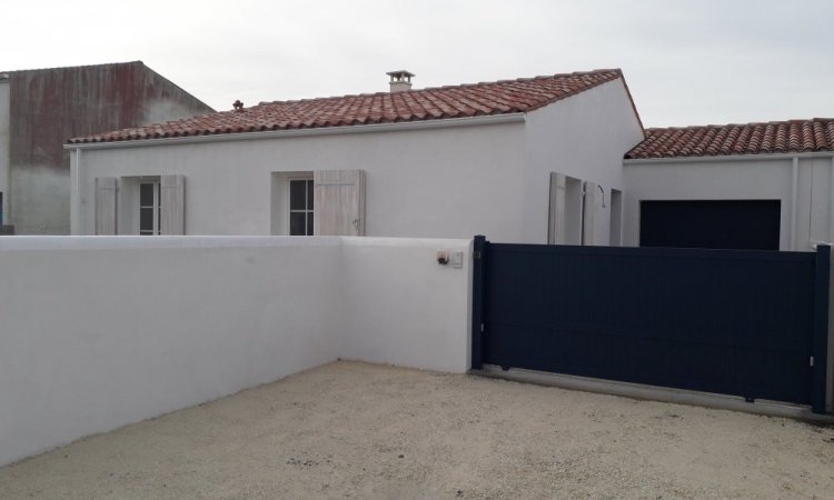 Construction d'une maison au Château d'Oléron