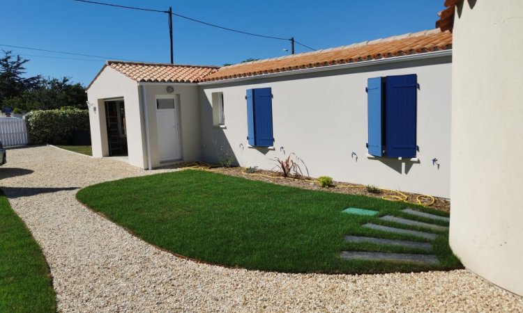 Extension d'une maison à Dolus d'Oléron