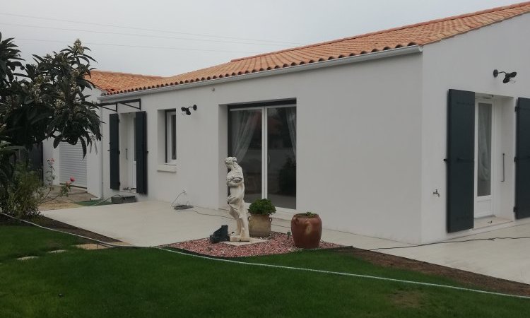 Construction d'une maison  sur Saint Pierre d'Oléron